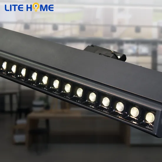 LED functional recessed single grille linear light