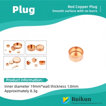 Sello duradero en blanco para tubos de cobre de 10-108 mm