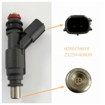 Car Fuel Injector 23250-0D030 For Toyota Auris Corolla
