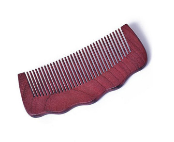 Natural Red Sandal Wood Comb Handmade Toothed Healthy Hair Comb High Quality