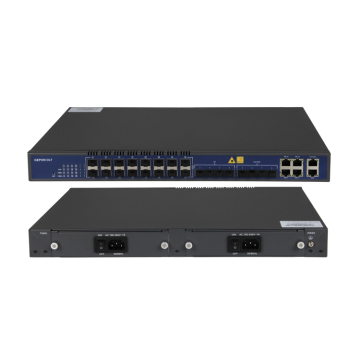 Rozwiązanie technologii GPON: 8/16 porty portów Pon terminal linii optycznej (OLT) Sprzęt