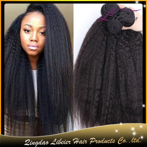 Unprocessed Wholesale Raw Virgin Weave Natural Black Color Cheap 100 Remy Human Hair extension Afro Kinky Curly Brazilian Hair