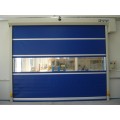 Air Bag Safety PVC Fabric Rapid Door