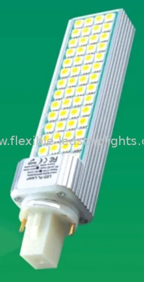 Extruded Aluminum 3000k, 4000k, 5000k 10w 800lm - 900lm Pl G24 Led Lights