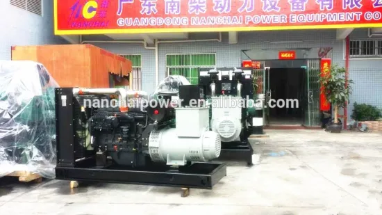 NANCHAI Bangladesh Market 50Hz 400V 100KW Weifang Generator