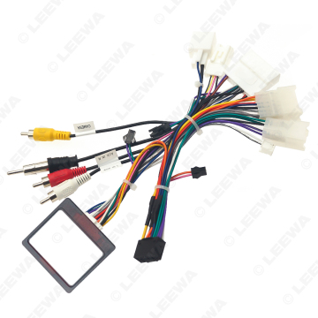 16pin Audio Wiring Harness with CANBUS Box for Subaru Forester 14-18 Aftermarket Stereo Installation Adapter
