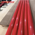 50mm60mmHDPE plástico Rod vermelho usinável