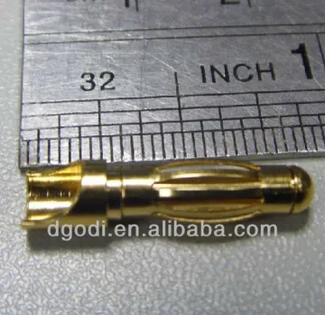 custom precision beryllium copper electronic contact pin