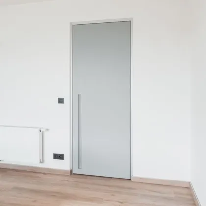 Flush Invisible White Interior Door