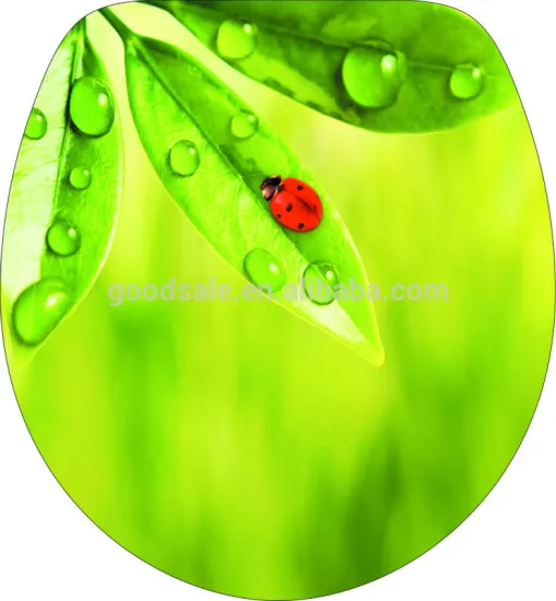 New Arrival! Adult 3D real printing pvc soft toilet seat T-136