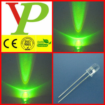 single flicker led 5mm green