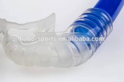 Fashionable cool breathing tube colorful PVC swimming diving snorkels