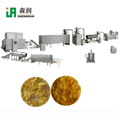 Automated Corn Flakes and Breakfast Cereal Production Machine