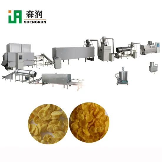 Automated Corn Flakes and Breakfast Cereal Production Machine