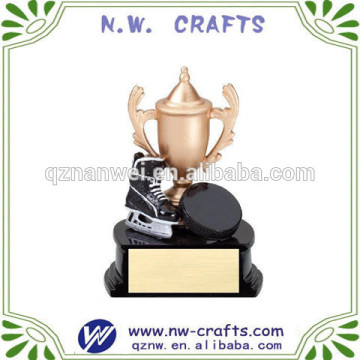 2016 Hot hockey trophy,hockey trophy manufacturer resin crafts