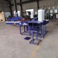 Rags wiper packing with baling press