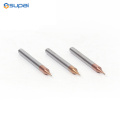 0,2 0,3 DIAMETER CARBIDE END MILL pour diverses applications