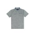 Men's Poly Cotton Jacquard Golfers MEN'S KNIT FASHION RIB COLLAR POLO Factory