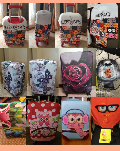 Sweet Candy luggage cover for traveling elastic suitcase protective covers for 18-32 inch anti-dust trolley case covers