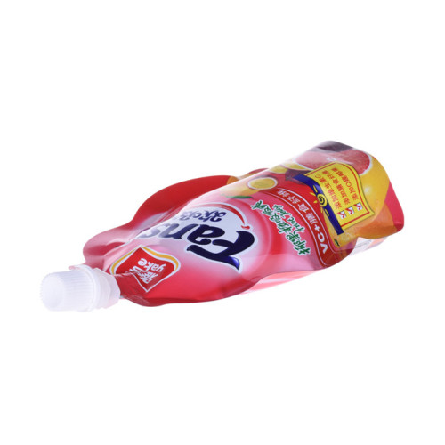 Food grade biodegradable packaging pouches with spout