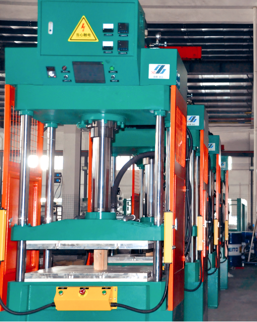 Servo hydraulic dry press shaping machine