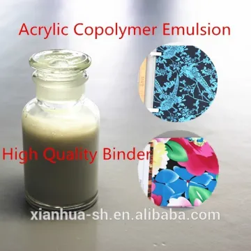 Acrylic binder for textile printing in Shanghai China