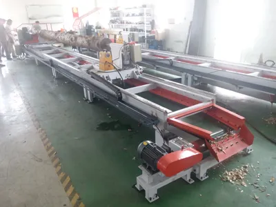 log home lathe machine