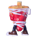 Plymer Clayer Cartoon Pizza Mummy Khalase ea Ho tsuba, borolicate khalase ea bo-bong