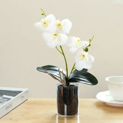 Artificial Orchid Plant for Wedding, Party, and Home Office Decor