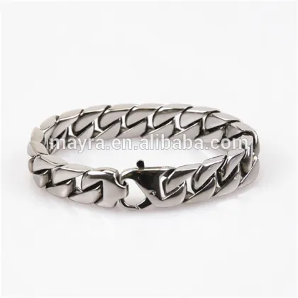 alibaba website stainless steel jewelry high polish casting bracelet