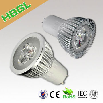 1w 3w 4w 5w wide voltage AC 110V 220V warranty 3 years ip44 CE ROHS GU10 led bulb