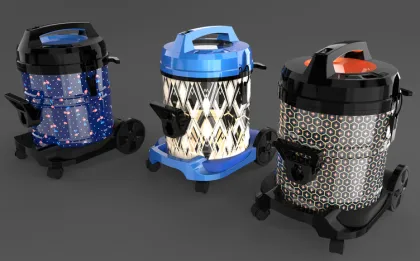 High Quality 2200W COC Middle East Model Cylinder Carpet Cleaner & Electric Air Purifier