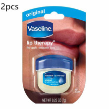 2PCS Pure Petroleum Jelly Skin Protect Moisturizer Cream For Body Face Skin Natural Plant Organic Lip Balm Makeup Lipstick