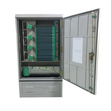 IP65 Waterproof Outdoor Telecom Cabinet for 288 Cores Fiber Optic Equipment