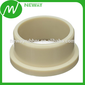 Round PP Flanged PP Plastic Bushing