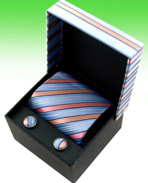 Printed Square Gift Box for Tie and Cuff-Links