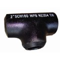 carbon equal tee 316l black steel fittings