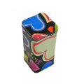 Dadi Classic Square Tea Tin Box for Gift