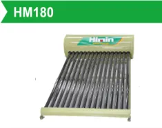 HIMIN180 solar water heater(12 vacuum tubes)