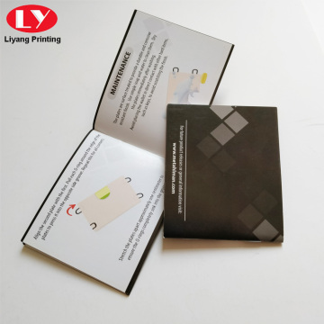 Watch Manual Print Service Recycled Paper Booklet Printing