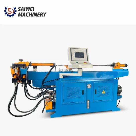 Semi-Automatic DW38NC Hydraulic Pipe Bender for Round and Square Stainless Steel Bending
