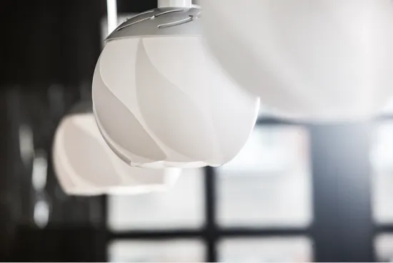 2016 Fashionable graceful style lotus-shaped Pendant Light with sliding dimming function