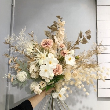 Champagne White Artificial Wedding Flowers - YAYUN J-1161 Recommendation