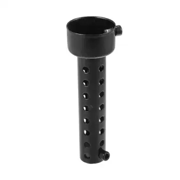 42mm Universal Motorcycle Exhaust Silencer Muffler Pipe - Black