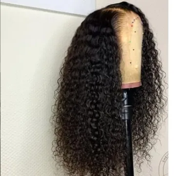 Sunlight Perruque bresiliennes Lace Frontal Wig mongole naturelle crepue cheveux boucles13X4HD dentelle perruque pour femmes