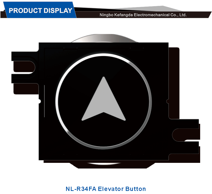 Lighted Button for Elevator Stainless Steel