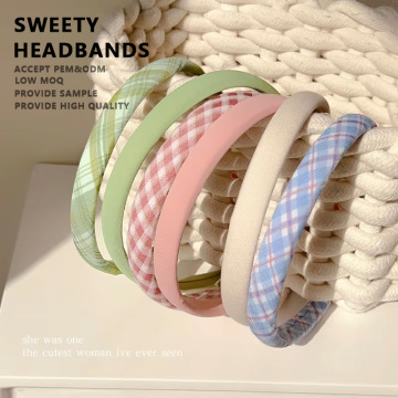 DOMOHO Wholesale Sponge Fabric Headband for Weddings