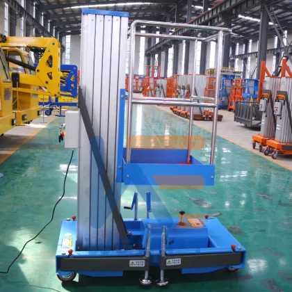 Mobile Electric Lifts: 4m-18m Mast Aluminum Alloy Elevators and Hydraulic Ladders