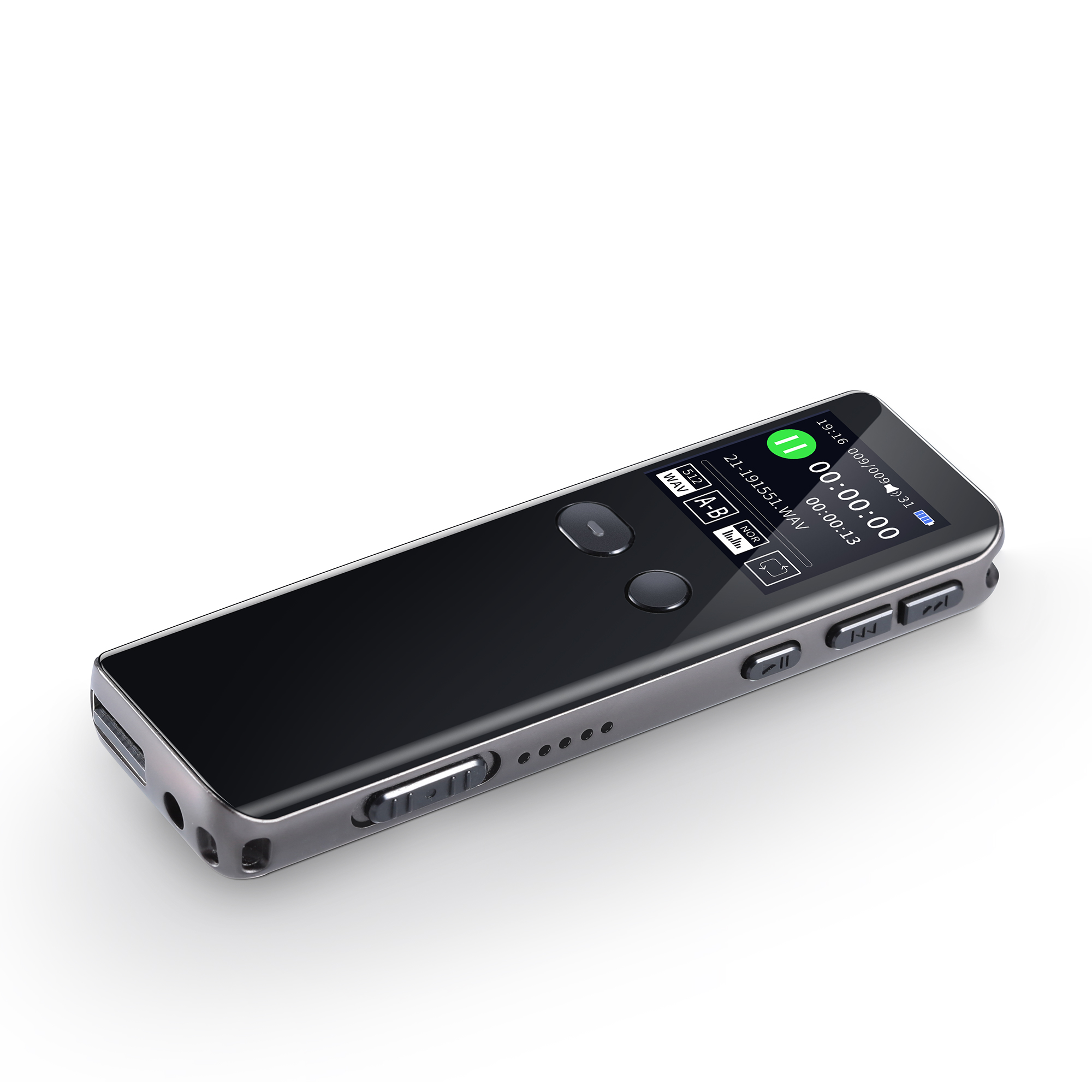 Vandlion V33 Handheld Professional Portable Digital Voice Recorder MP3 Recording Pen USB 2.0 Plug Audio Interface Record Players