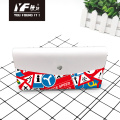 Custom traffic symbol style PU pencil case